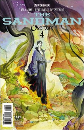 Sandman: Overture issue 4 J.H. Williams III Standard Cover