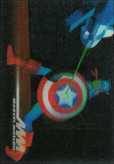 Marvel Motion (Base Set) card 25 Steve Rogers - Captain America