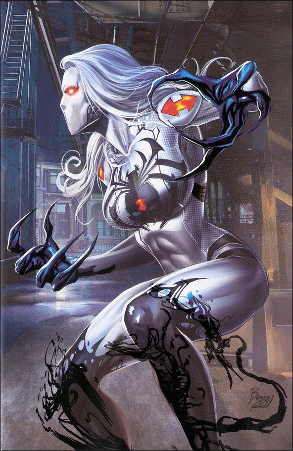White Widow issue 4-L Benny Powell "White Widow Unbound" Virgin Cover