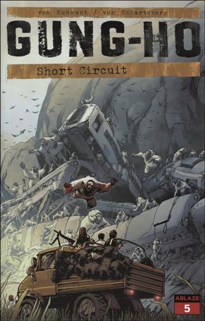 Gung-Ho (2019) issue 5-C Steven Cummings Cover