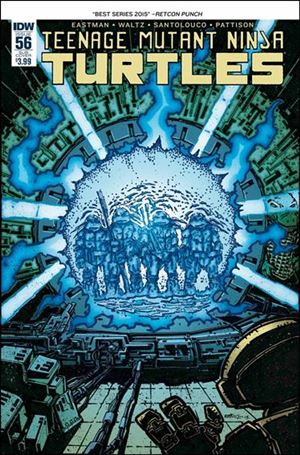 Teenage Mutant Ninja Turtles (2011) issue 56-B Kevin Eastman Subscription Cover