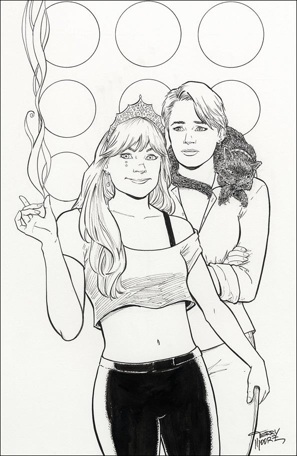 Destiny, NY issue 1-E Terry Moore 1:100 Black & White Cover
