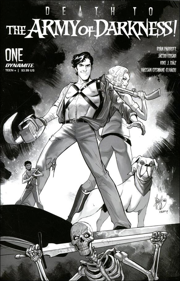 Death to the Army of Darkness issue 1-G Mirka Andolfo 1:10 Black & White Cover