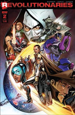 Revolutionaries issue 2-C Fico Ossio Subscription Cover