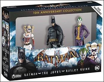 Arkham Asylum Box Set figure 3 Batman-The Joker-Harley Quinn 3-pack
