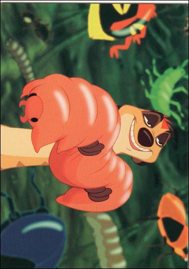 Lion King: Series II (Base Set) card 142 The Fine Art of Eating Bugs