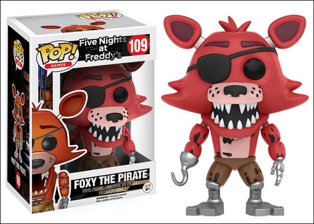 POP! Games figure 109 Foxy the Pirate