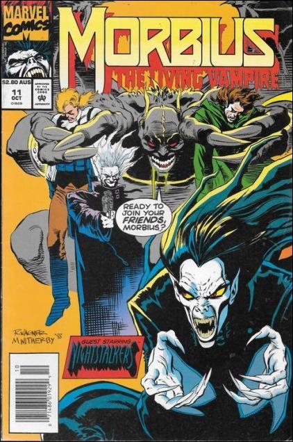Morbius: The Living Vampire (1992) issue 11-B Australian Price Cover