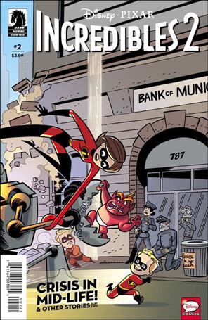 Incredibles 2: Crisis in Mid-Life! & Other Stories issue 2-B J Bone Cover