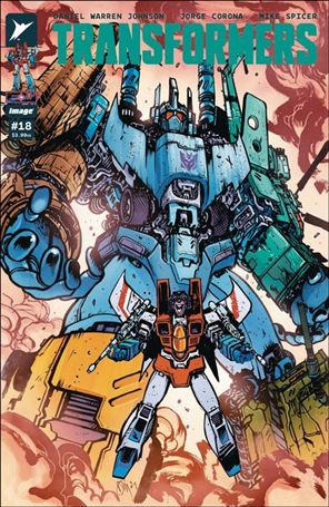 Transformers (2023) issue 18 Daniel Warren Johnson Cover