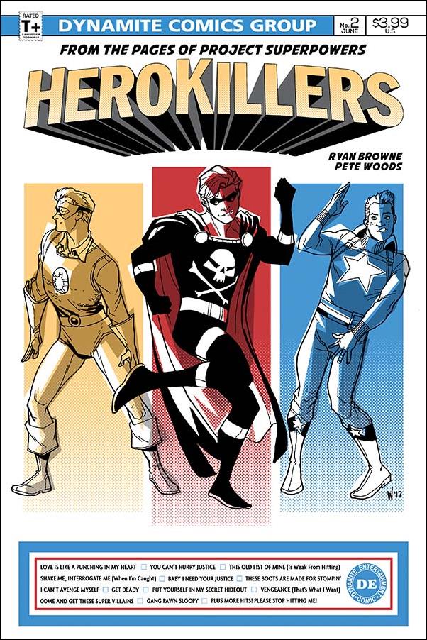 Project Superpowers: Hero Killers issue 2 Pete Woods Cover
