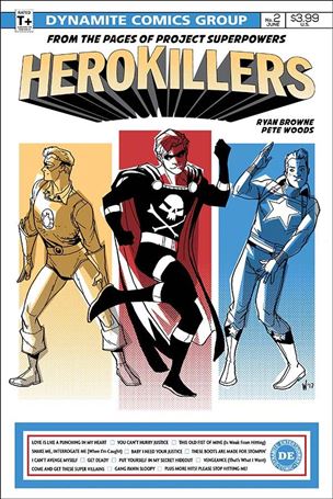 Project Superpowers: Hero Killers issue 2 Pete Woods Cover