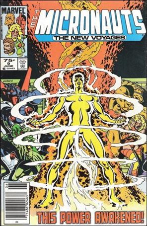 Micronauts (1984) issue 9-B Canadian Price Cover