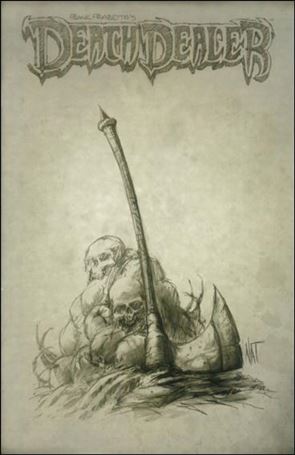 Frank Frazetta's Death Dealer (2007) issue 6-C Nat Jones 1:25 Sketch Cover