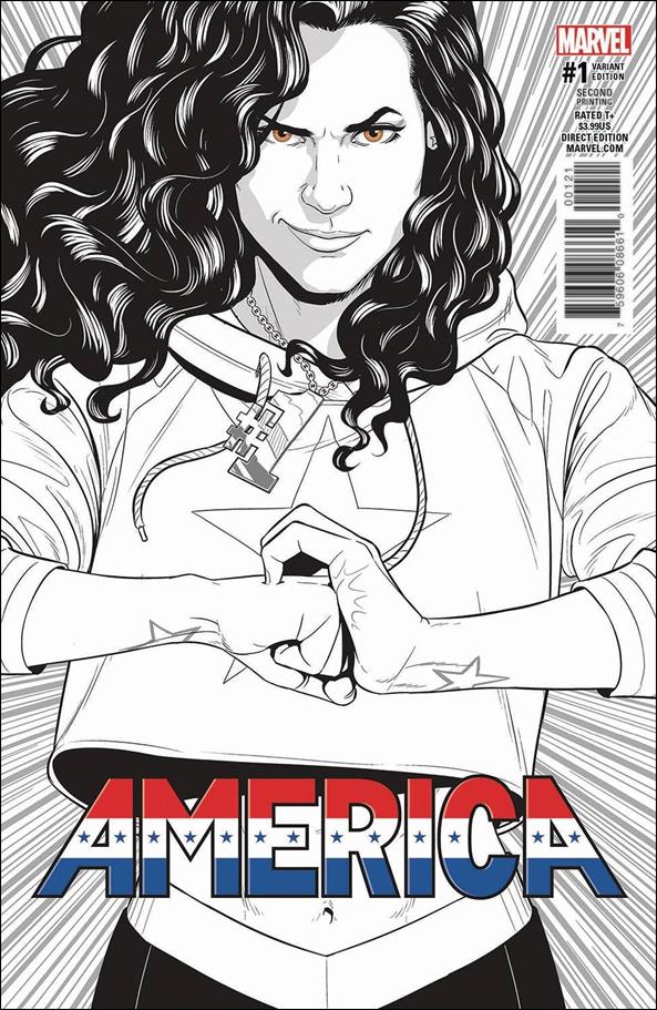 America (2017) issue 1-I Jamie McKelvie Cover (2nd Printing)