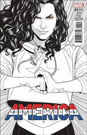 America (2017) issue 1-I Jamie McKelvie Cover (2nd Printing)