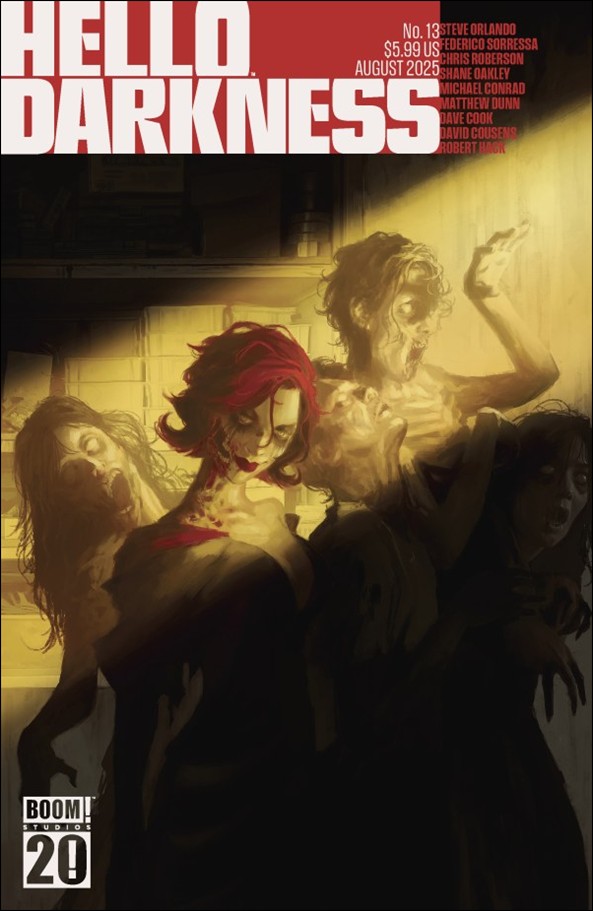Hello Darkness issue 13 Miguel Mercado Cover
