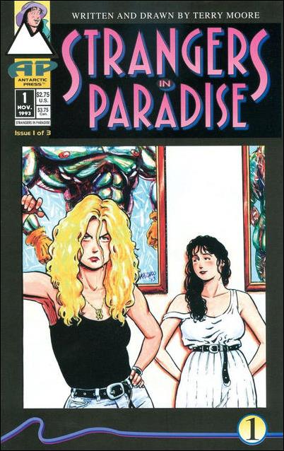 Strangers in Paradise (1993) issue 1-B