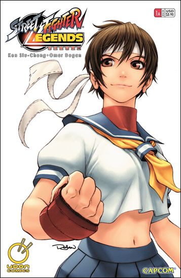 Street Fighter Legends: Sakura issue 1 Omar Dogan Cover