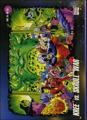 Marvel Universe: Series 3 (Base Set) card 190 Kree vs Skrull War
