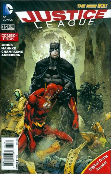 Justice League (2011) issue 35-B Polybagged Ivan Reis Cover Combo Pack