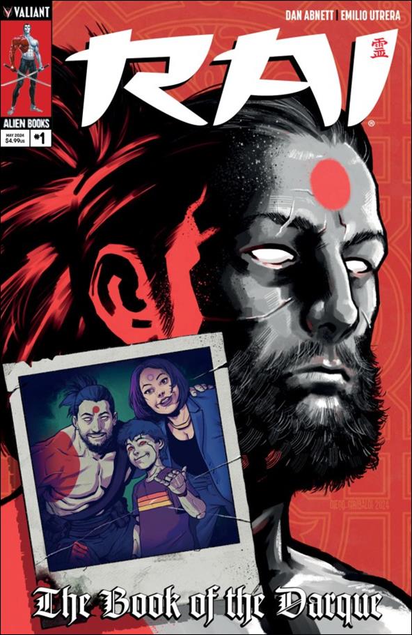 Rai: The Book of the Darque issue 1-B Diego Giribaldi Cover