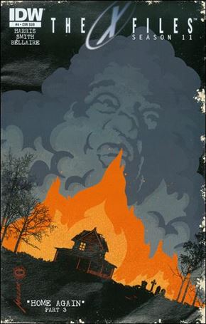 X-Files: Season 11 issue 4-B Brian Miller Subscription Cover