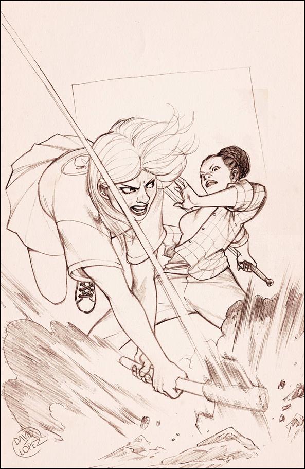 Buffy the Vampire Slayer (2019) issue 18-D David Lopez 1:25 Cover
