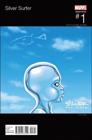 Silver Surfer (2016) issue 1-E Cliff Chiang Baby Hip Hop Cover