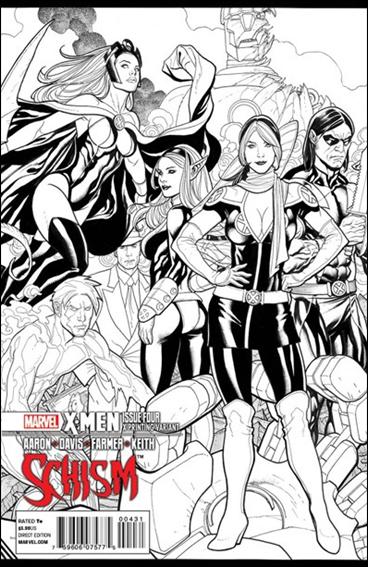 X-Men: Schism issue 4-C Frank Cho Cover (2nd Printing)