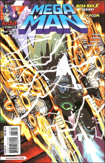 Mega Man issue 35-B Ben Bates Cover