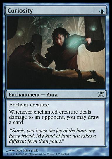 Magic the Gathering: Innistrad (Base Set) card 49 Curiosity