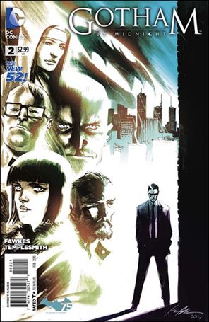Gotham by Midnight issue 2-B Ray Fawkes 1:25 Cover