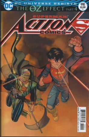 Action Comics (1938) issue 990 Nick Bradshaw Lenticular Cover