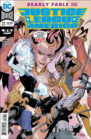 Justice League of America (2017) issue 22 Terry Dodson Cover