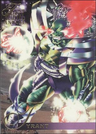 Marvel Annual Flair '95 (Base Set) card 132 Tyrant