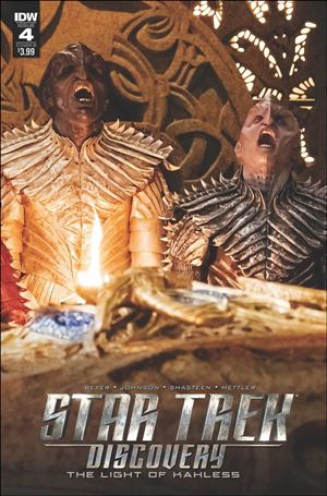Star Trek: Discovery: The Light of Kahless issue 4-B Photo Cover