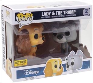 POP! Disney Multi-Packs figure nn8 Lady & The Tramp