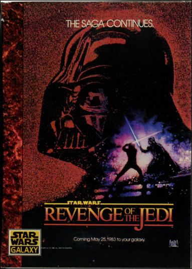 Star Wars Galaxy: Series 1 (Base Set) card 73 "Revenge" Poster / Sano