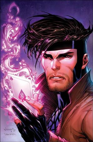 Gambit (2022) issue 3-D Scott Williams Unknown Comics Virgin Cover