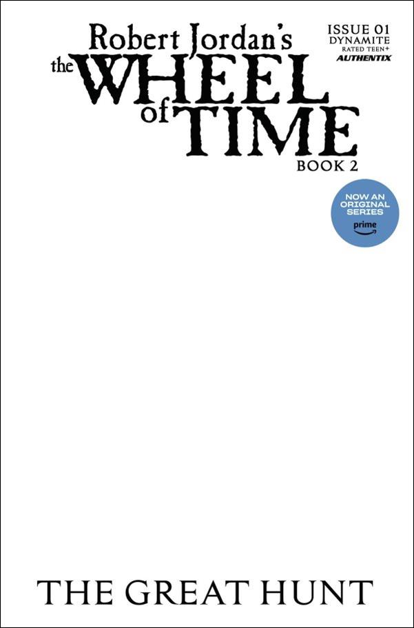 Robert Jordan's The Wheel of Time: The Great Hunt issue 1-D Blank Authentix Cover