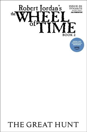 Robert Jordan's The Wheel of Time: The Great Hunt issue 1-D Blank Authentix Cover