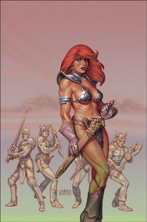 Red Sonja (2023) issue 12-I Joseph Michael Linsner Virgin 1:15 Cardstock Cover