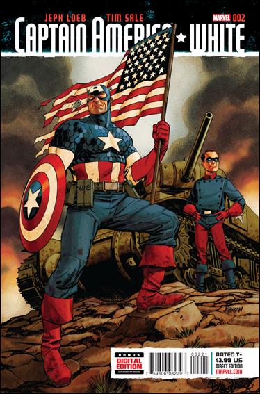 Captain America: White issue 2-B Dave Johnson 1:25 Cover