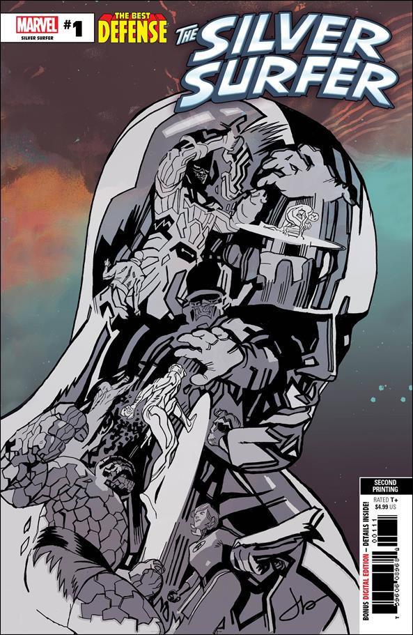 Silver Surfer: The Best Defense issue 1-F Jason Latour Cover (2nd Printing)