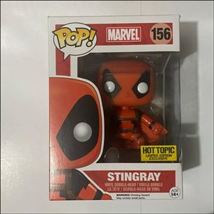 POP! Marvel figure 156 Stingray (Hot Topic Exclusive)