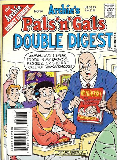 Archie's Pals 'n' Gals Double Digest Magazine issue 54 Digest Sized