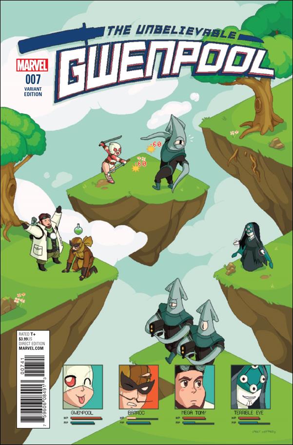 Unbelievable Gwenpool issue 7-E Carly Monardo 1:25 Cover