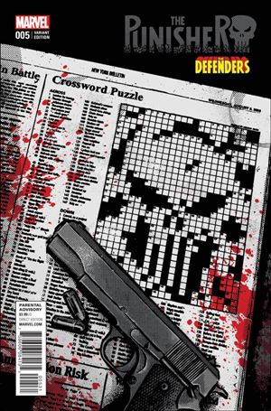 Punisher (2016) issue 5-B David Aja Defenders Cover