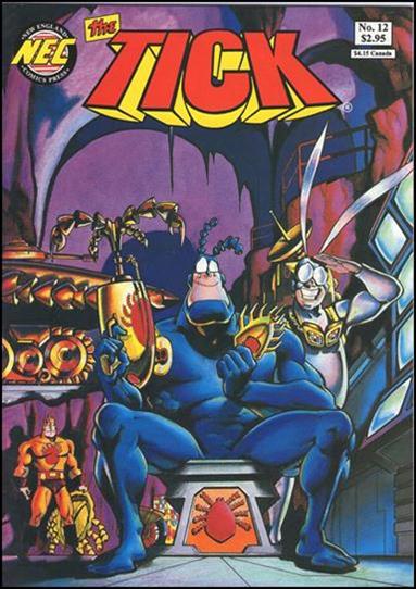 Tick (1988) issue 12-I Red & Yellow Logo Cover (5th Printing)